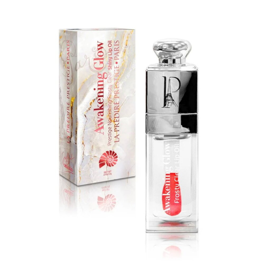 La Prestige Paris Awakening Glow Nourishing Shiny Lip Oil (Frosty Clear) - Picture 1 of 1
